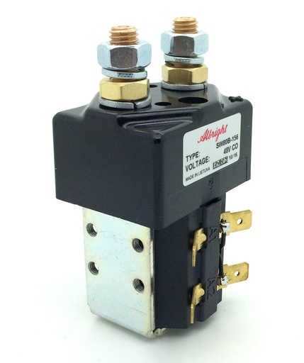 [101-SW80B-156] SW80B-156 Albright 100A/125A 48V CO 1-pole 1-throw Contactor