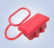 [111-831N0V02] VTE Rubber Cover 175 Amp Anderson REMA, SMH 2 pole battery connections,RED